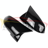 2016-2018 BMW M2 M-Style Carbon Fiber Mirror Caps | F87 6