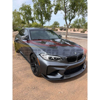 2016-2018 BMW M2 M-Style Carbon Fiber Mirror Caps | F87 4