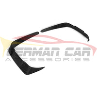 2016-2021 BMW M2 Carbon Fiber Rear Bumper Splitters | F87 4