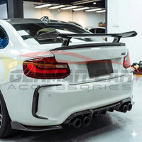 2016-2021 BMW M2 Carbon Fiber Rear Bumper Splitters | F87 2