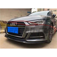 2017-2020 Audi A3/S3 Carbon Fiber J Style Front Lip | 8V.5 A3/S3 3