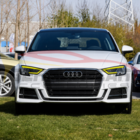 2017-2020 Audi A3/S3/RS3 CSL Style Headlights Yellow DRL Modules | 8V.5 4
