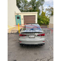 2017-2020 Audi A3/S3/RS3 V Style Carbon Fiber Trunk Spoiler | 8V.5 3