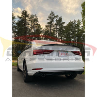 2017-2020 Audi A3/S3/RS3 V Style Carbon Fiber Trunk Spoiler | 8V.5 4