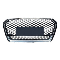 2017-2020 Audi RS4 Style Honeycomb Grille with Lower Mesh | B9 A4/S4 2