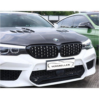 2017-2020 BMW 5-Series Diamond Kidney Grilles | G30 6