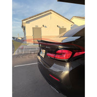 2017-2023 BMW 5-Series M4 Style Carbon Fiber Trunk Spoiler | G30 3