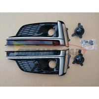 2018-2019 Audi RS5 Style Fog Light Grilles | B9 A5/S5 2