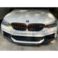 2018-2020 BMW M5 Carbon Fiber M Performance Front Splitters | F90 4
