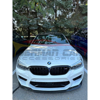 2018-2020 BMW M5 Carbon Fiber MT Style 4 Piece Front Lip | F90 4