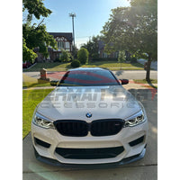 2018-2020 BMW M5 Carbon Fiber MT Style 4 Piece Front Lip | F90 3
