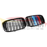 2018-2021 BMW X3/X3M/X4/X4M Dual Slat Kidney Grilles | G01/F97/G02/F98 4