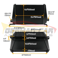 2018-2025 Audi Q5/SQ5 Intercooler | B9/B9.5 Q5/SQ5 4