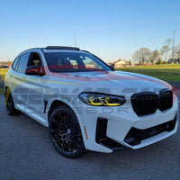 2018-2025 BMW X3/X4/X3M/X4M CSL Style Headlights Yellow DRL Modules | G01/G02/F97/F98 4