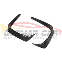 2019-2021 BMW M2 Competition/M2 CS Carbon Fiber Front Bumper Canards | F87 3