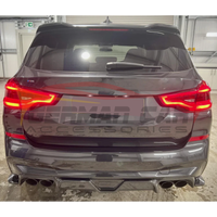 2019-2021 BMW X3M Carbon Fiber 3 Piece Rear Diffuser | F97 3