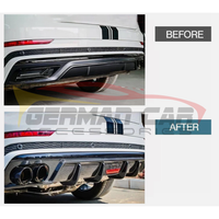 2019-2023 Audi Q8/SQ8 Carbon Fiber KB Style Diffuser with LED Brake Light | Q8/SQ8 4