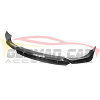 2019-2023 BMW X6 2 Piece Carbon Fiber Front Lip | G06 2