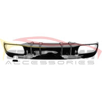 2015-2023 Mercedes-Benz C-Class C63 Style Gloss Black Rear Diffuser | W205 4