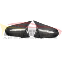 2019-2024 BMW 2-Series M-Style Carbon Fiber Mirror Caps | F44 5