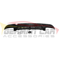 2019+ BMW X5M/X6M Carbon Fiber Rear Diffuser with Brake Light | F95/F96 6