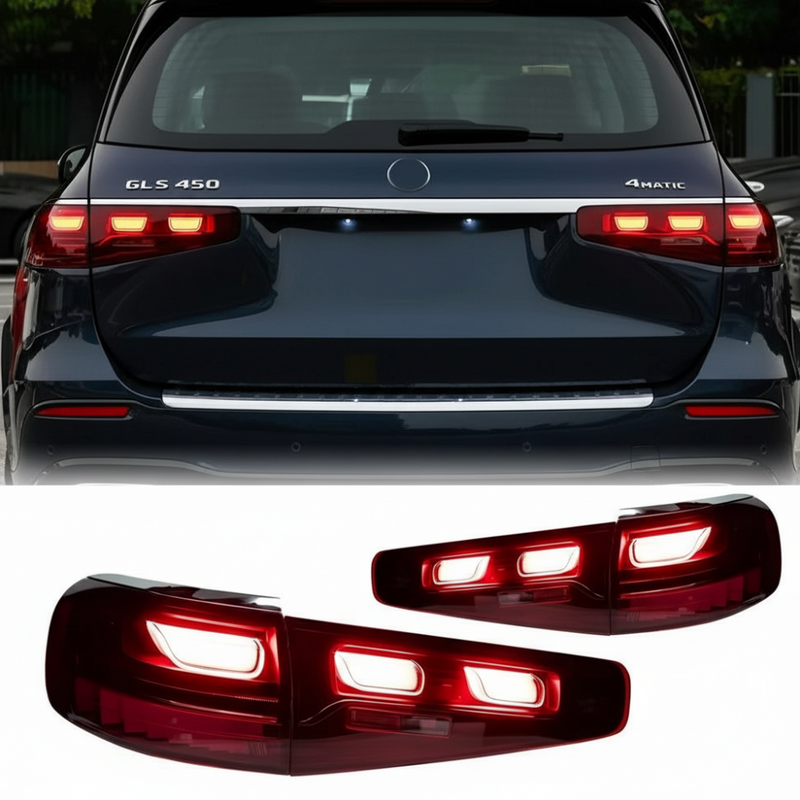 2020-2023 Mercedes-Benz GLS-Class/GLS63 AMG LED Taillights | X167 Pre-Facelift