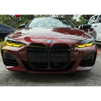 2021-2024 BMW M3/M4/4-Series CSL Style Headlights Yellow DRL Modules | G80/G82/G83/G22/G23/G26 3