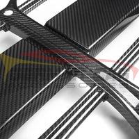 2021+ BMW 4-Series Carbon Fiber CSL Style Kidney Grilles | G26 5