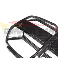 2021+ BMW 4-Series Carbon Fiber CSL Style Kidney Grilles | G26 4