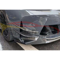 2021+ BMW M3/M4 Carbon Fiber AC Style Front Bumper Canards | G80/G82/G83 3