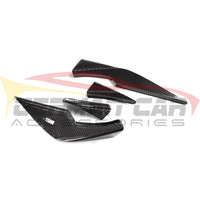 2021+ BMW M3/M4 Carbon Fiber VS Style Front Bumper Canards | G80/G82/G83 5