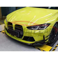 2021+ BMW M3/M4 Carbon Fiber VS Style Front Bumper Canards | G80/G82/G83 2