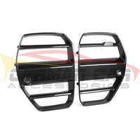 2021+ BMW M3/M4 V Style Carbon Fiber Kidney Grilles | G80/G82/G83 6