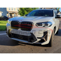 2022-2024 BMW X3M Carbon Fiber Front Bumper Air Ducts | F97 LCI 4