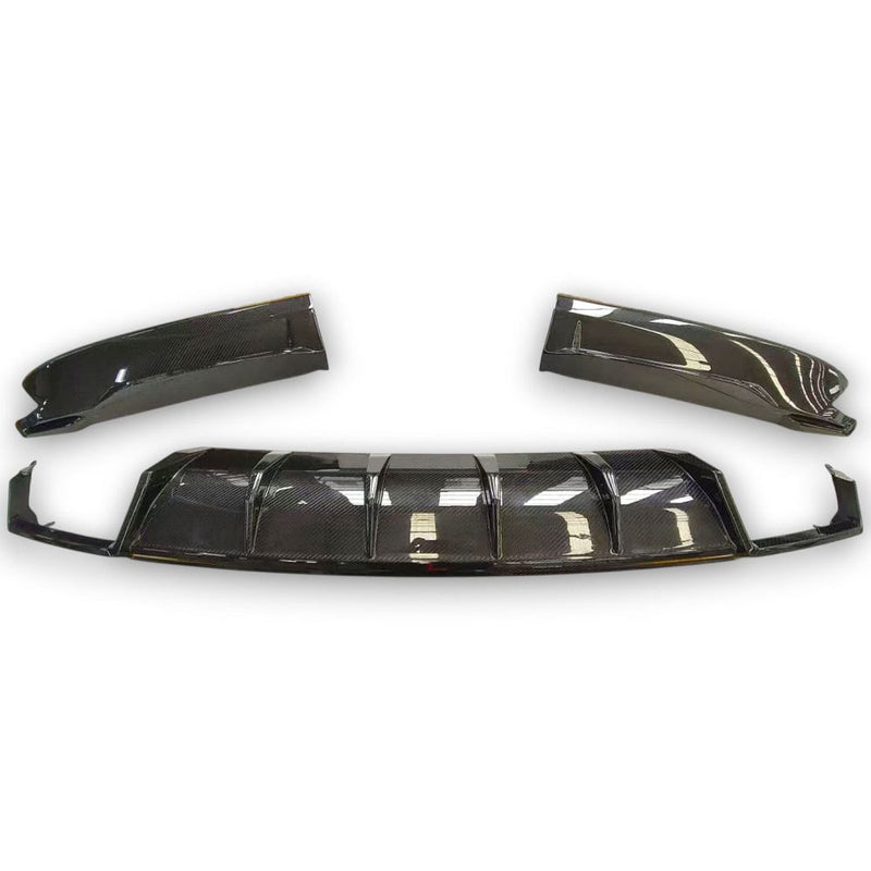 2022+ Audi A8/S8 3 Piece Carbon Fiber Rear Diffuser | D5 A8/S8