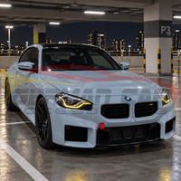 2022+ BMW 2-Series/M2 Yellow-White DRL Ikon Style LED Headlights | G87/G42 5