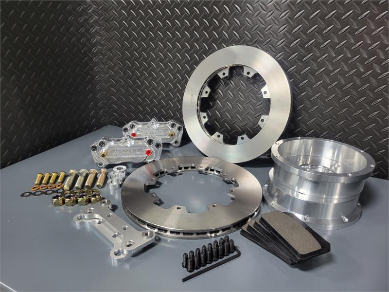 4 Piston Pro Street Front Brake Kit 2008-2014 Cadillac CTS and CTS-V