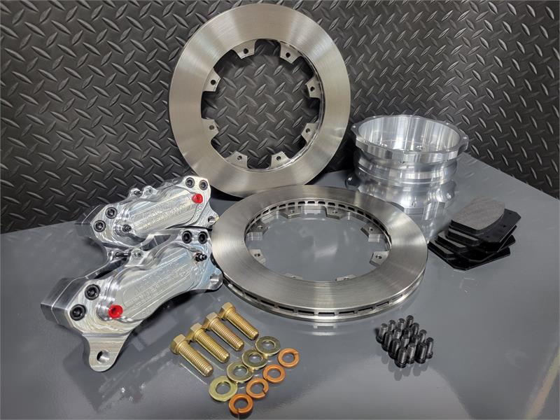 4 Piston Pro Street Rear Brake Kit 1997-2013 C5, C6 Corvette