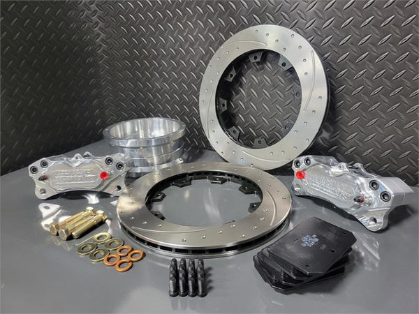 Rear Pro Street Dimpled and Slotted Kit 2014-19 C7 Corvette