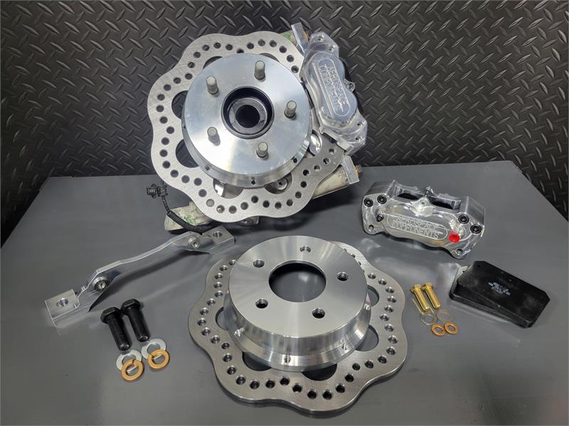 4 Piston Pro-Lite Front Drag Race Kit 15-20 Mustang GT350