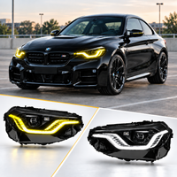 2022+ BMW 2-Series/M2 Yellow-White DRL Ikon Style LED Headlights | G87/G42