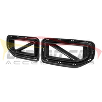 2023+ BMW M2 Carbon Fiber S Style Kidney Grilles | G87 4
