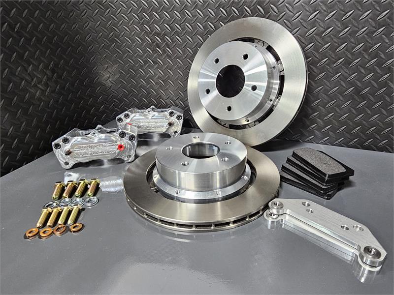 4 Piston Pro Street Front Brake Kit 2004-06 Pontiac GTO