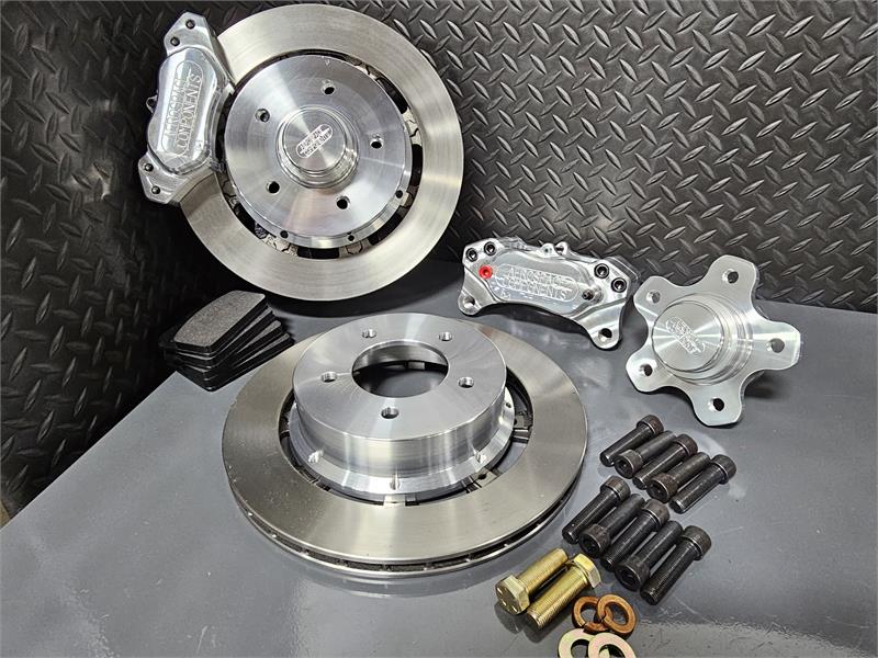 4 Piston Heavy Duty Front Pro Street 2003-2004 Dodge Dakota/ Durango 2wd