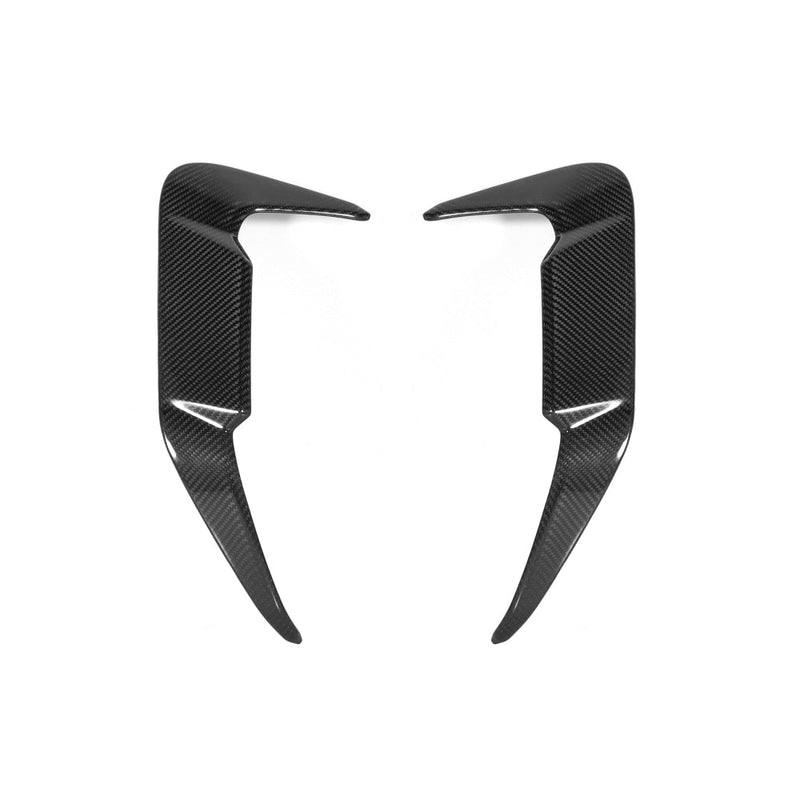 2024-2026 BMW X5M Carbon Fiber Rear Bumper Canards | F95 LCI