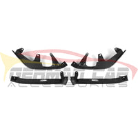 2024+ BMW 5-Series Carbon Fiber M Performance Style Front Splitters | G60/G61 3