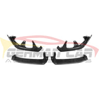 2024+ BMW 5-Series Carbon Fiber M Performance Style Front Splitters | G60/G61 2