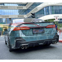 2024+ BMW 5-Series Carbon Fiber Rear Diffuser | G60/G61 4