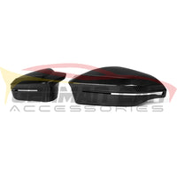 2024+ BMW 5-Series/M5 Carbon Fiber M Style Mirror Caps | G60/G61/G90/G99 3