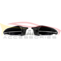 2024+ BMW 5-Series/M5 Carbon Fiber M Style Mirror Caps | G60/G61/G90/G99 4